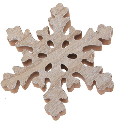 3940-2 - Stafil - Wooden Snowflake