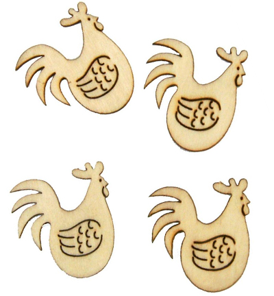 3393-271 - Stafil - Wooden Hens