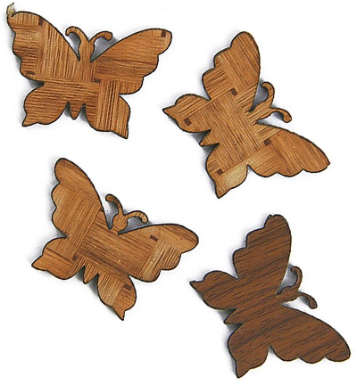 3394-121 - Stafil - Wooden Butterfly