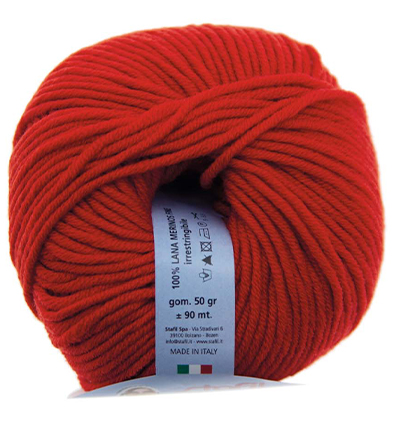 100900-104 - Stafil - Merino Wool, Red