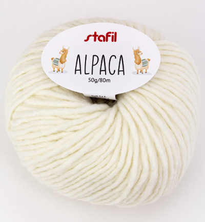 100916-1 - Stafil - Alpaca Wool 70, White