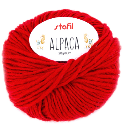100916-7 - Stafil - Alpaca Wool 70, Red