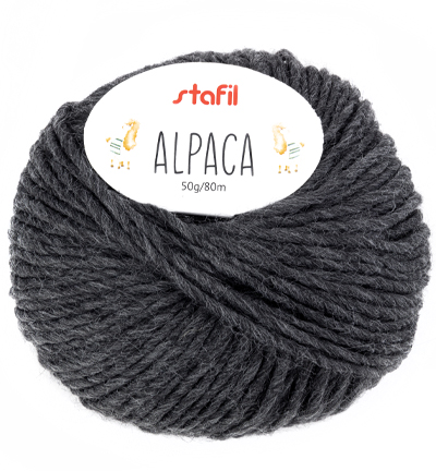 100916-17 - Stafil - Alpaca Wool 70, Dark grey
