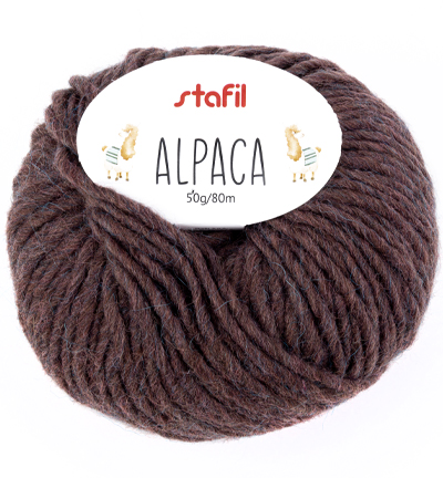 100916-23 - Stafil - Alpaca Wool 70, Mottled bordeaux