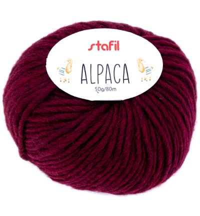 100916-65 - Stafil - Alpaca Wool 70, Dark red