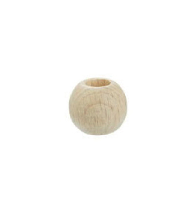 8662-151 - Stafil - Perle macramé en bois, Naturel