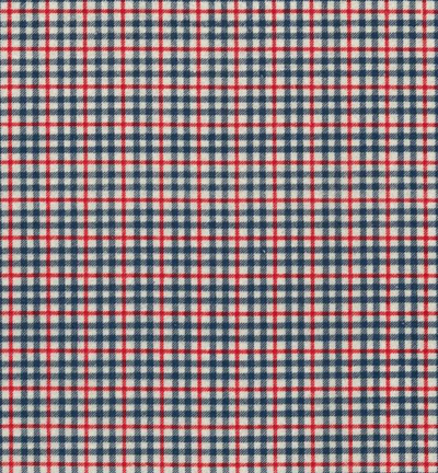 250158-252 - Stafil - Felt tartan, Red/blue