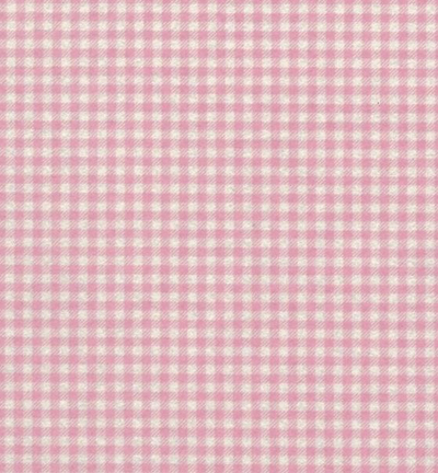 250710-255 - Stafil - Felt gingham, Offwhite/light pink