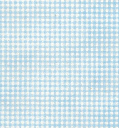 250710-256 - Stafil - Felt gingham, Offwhite/light blue