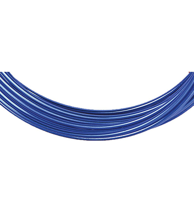 6011-221 - Stafil - Aluminium wire round, Blue
