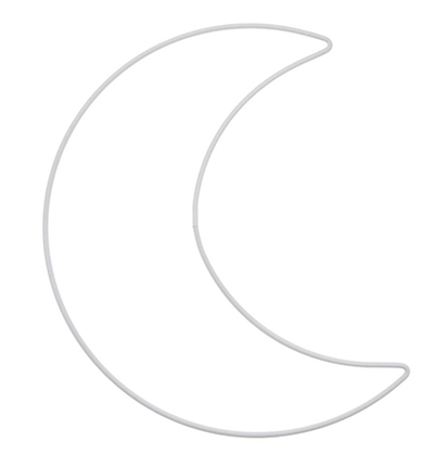 609-17 - Stafil - Forme en métal, Lune Blanc