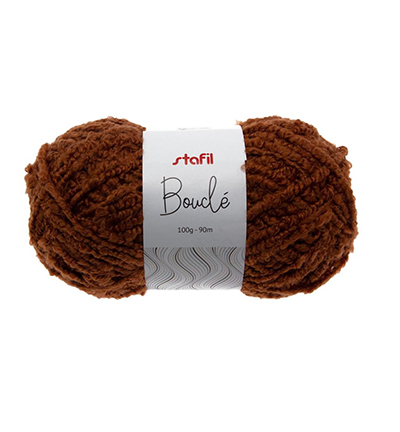 108085-04 - Stafil - Boucle Yarn, Brown