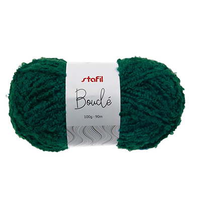 108085-06 - Stafil - Boucle Yarn, Green