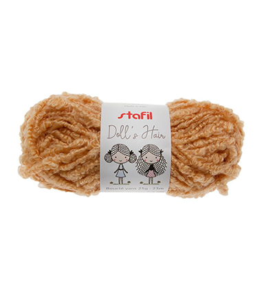 108086-03 - Stafil - Boucle Yarn Dolls Hair, Beige