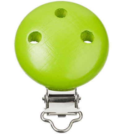 H3260-019 - Stafil - Clip pour cordon tétine, Vert pomme