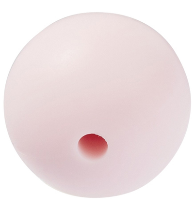 H3264-132 - Stafil - Perle en silicone pour cordon tétine, Rose