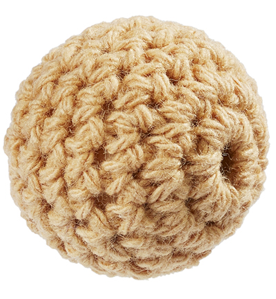 H3266-013 - Stafil - Crochet bead for dummy chain, Nature