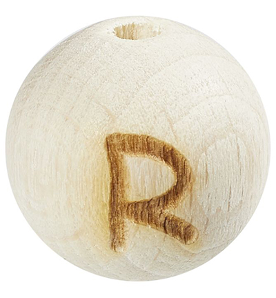 H3260-617 - Stafil - Letter sphere for dummy ribbon, Beech natural light, R