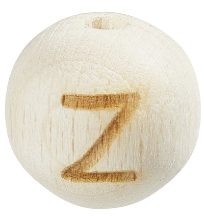 H3260-625 - Stafil - Letter sphere for dummy ribbon, Beech natural light, Z