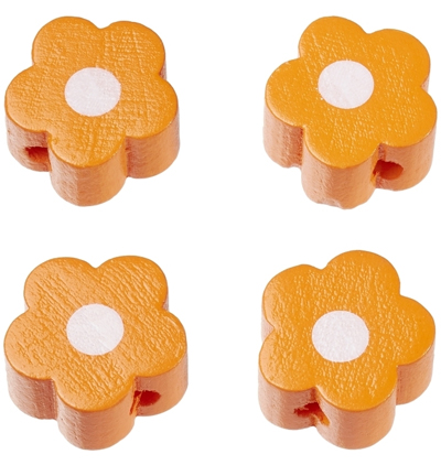 H3260-052 - Stafil - Fleurs pour cordon tétine, Abricot
