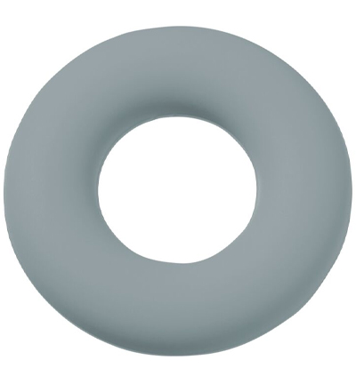 H3264-121 - Stafil - Ring uit silicoon voor speenketting, Grijs