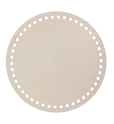 8651-02 - Stafil - Wooden Disc ø 20cm with 7mm holes