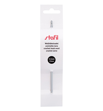 299992-40 - Stafil - Crochet hook aluminium for wool, ø4mm