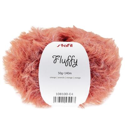 54996 - Fluffy yarn, Orange