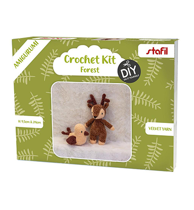55524 - Amigurumi Kit Velvie, Forest