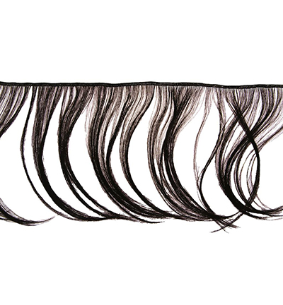 7481-041 - Stafil - Synthetic straight hair, Black