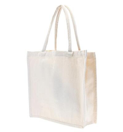 989-76 - Stafil - Ecru tas katoen met hengsel