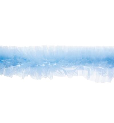250089-04 - Stafil - Tulle trim, Light blue