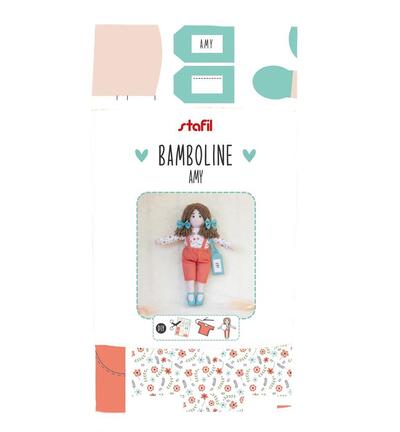 4440-01 - Stafil - Bamboline fabric doll, Amy