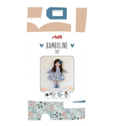 4440-03 - Stafil - Bamboline fabric doll, Lily
