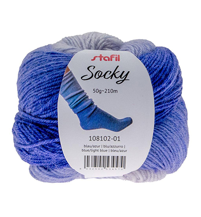 56421 - Socky, Blue / light blue