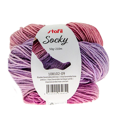 56429 - Socky, Lilac / lavender / antique pink