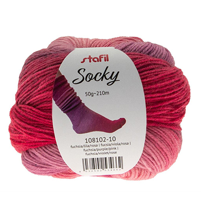 56430 - Socky, Fuchsia / purple / pink