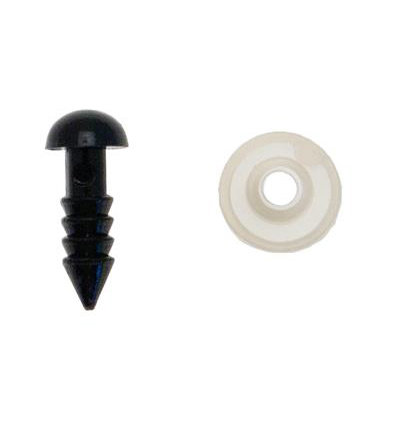 7432-081 - Stafil - Safety eyes black, ø8mm