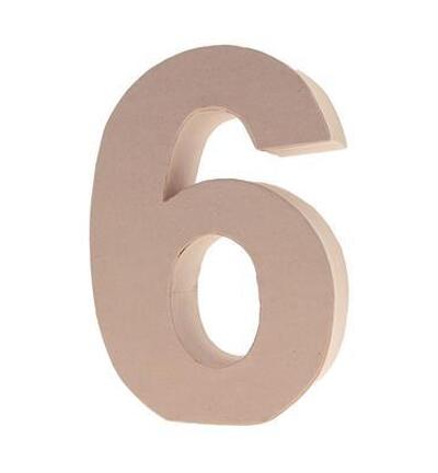 9693-6 - Stafil - Cardboard Number 6