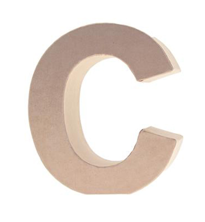 9694-C - Stafil - Cardboard Letter C