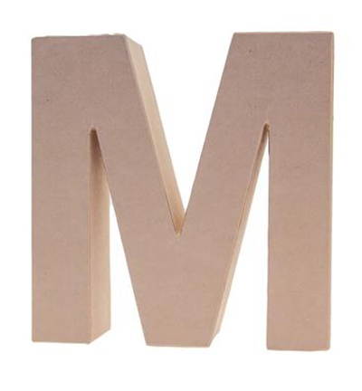9694-M - Stafil - Cardboard Letter M