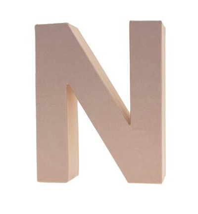 9694-N - Stafil - Cardboard Letter N