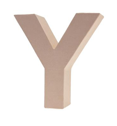 9694-Y - Stafil - Cardboard Letter Y