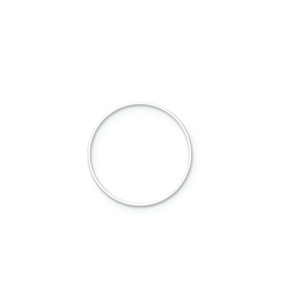 607-13 - Stafil - Metal ring white