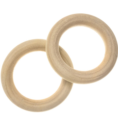 8661-90 - Stafil - Wooden Ring, ø34/20mm