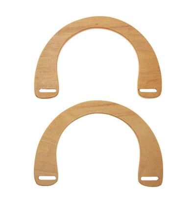 335805-01 - Stafil - Wooden Bag handles, naturel