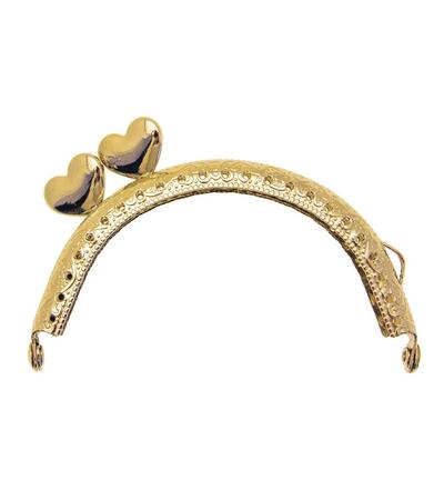 335772-02 - Stafil - Clutch closure for bags, Anna gold