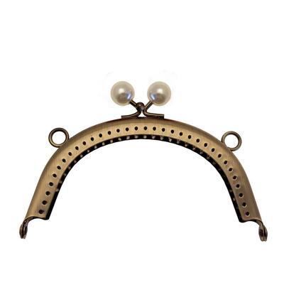 335773-03 - Stafil - Clutch closure for bags, Mary gold