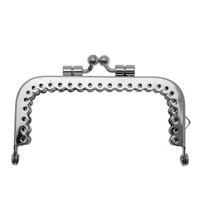 335775-01 - Stafil - Clutch closure for bags, Vicky silver