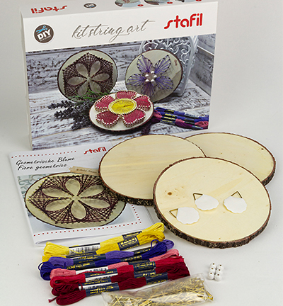 729993-3 - Stafil - String-art creative kit, flowers